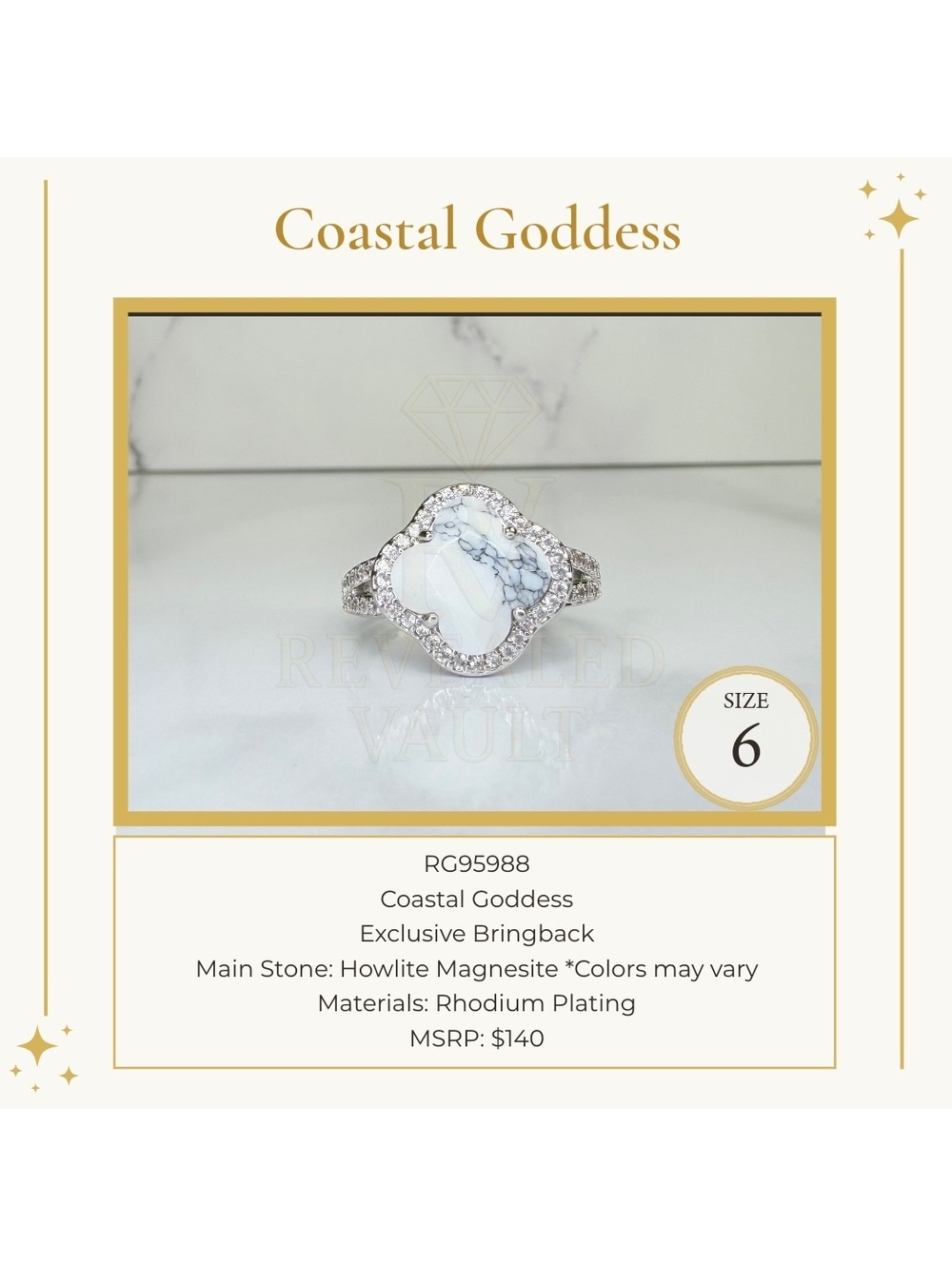 Coastal Goddess - Size 6 - OG